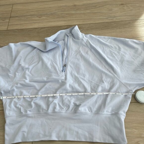 Lululemon Blue Quarter-Zip Pullover - Picture 7 of 8